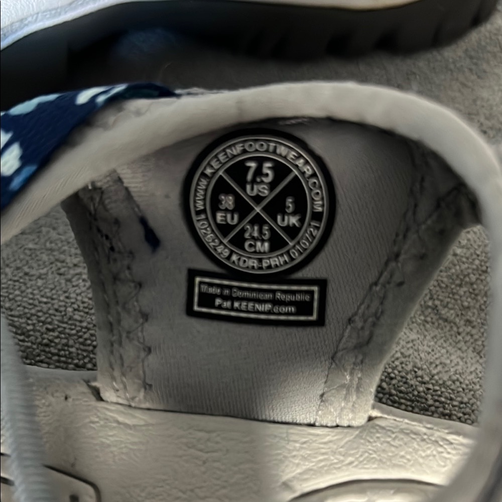 Keen Women's Blue and Gray Sandals - Picture 3 of 4